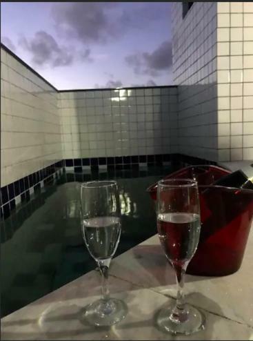 Appartamento Cobertura Duplex Com Piscina A Beira-Mar De Guaxuma Maceió Esterno foto